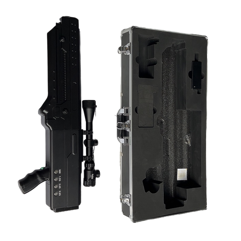  镇沅手持便携式枪型低空防御反制四通道A型