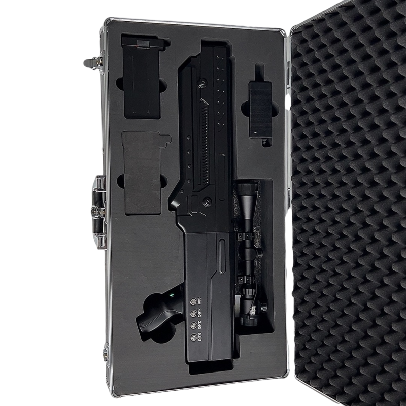  镇沅手持便携式枪型低空防御反制四通道B型