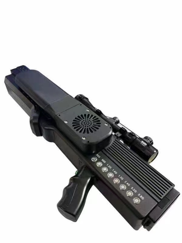  镇沅手持便携式枪型低空防御反制八通道